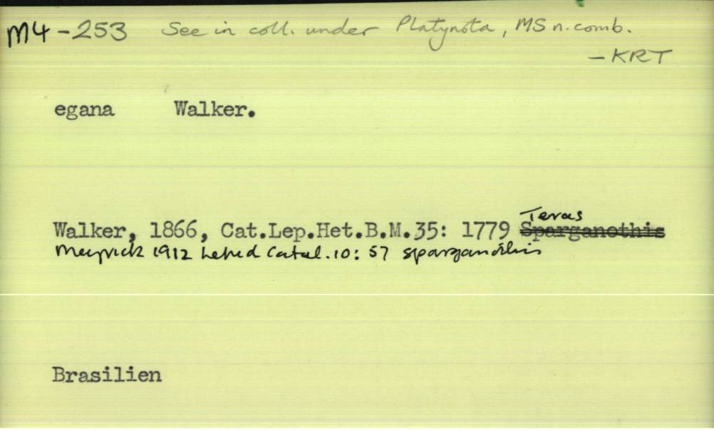 front of card